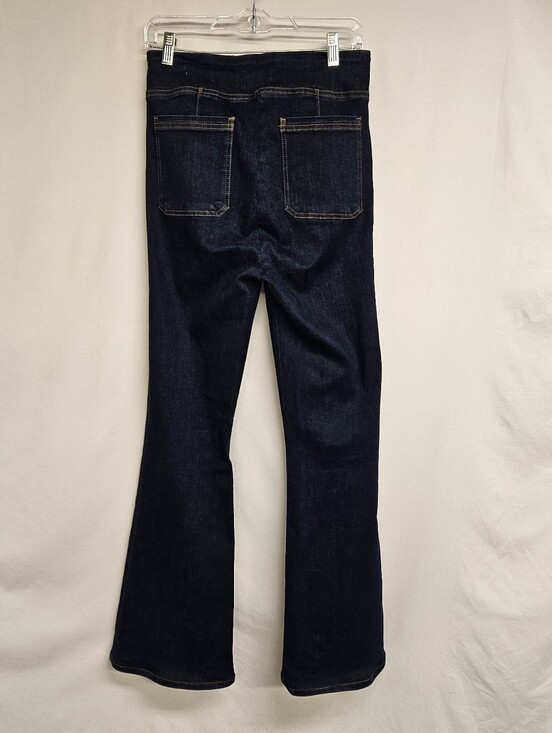 Frame Denim Denim - Frame Bardot Jetset Pull-On Bootcut Jeans Keller Wash Patch Pocket Size 2